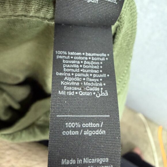 VIBE WORKS “MINE’S BIGGER” Graphic Tee Olive Green Men’s XL - Picture 6 of 6